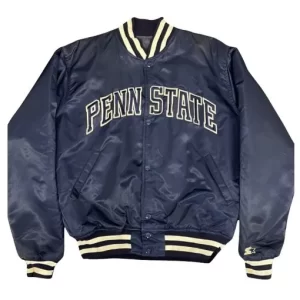 Penn State Bomber Satin Jacket