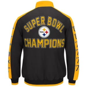 Pittsburgh Steelers Letterman Cotton Jacket