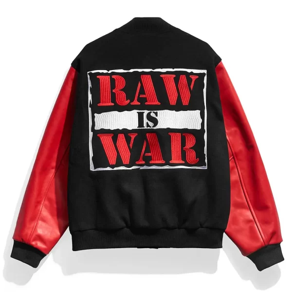 Raw is War Wool Varsity Jacket