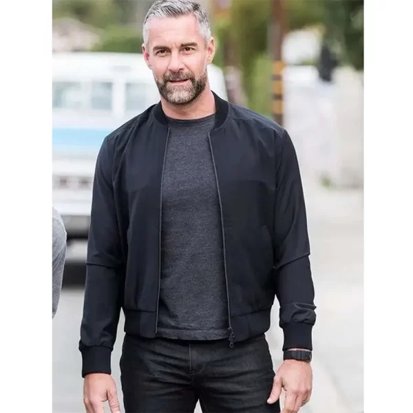 S.W.A.T. Jay Harrington Black Bomber Jacket