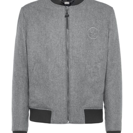 Superstore Ben Feldman Bomber Gray Jacket