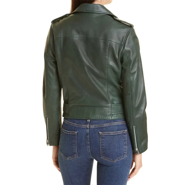 Tacoma FD S03 Lucy Mcconky Green Leather Jacket