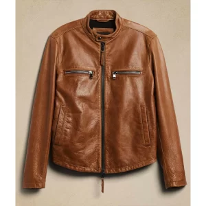 The Bold and The Beautiful Thorsten Kaye Brown Leather Jacket