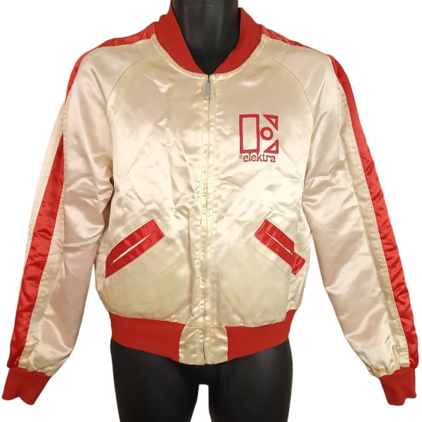 The Cars Tour Satin Bomber Jacket