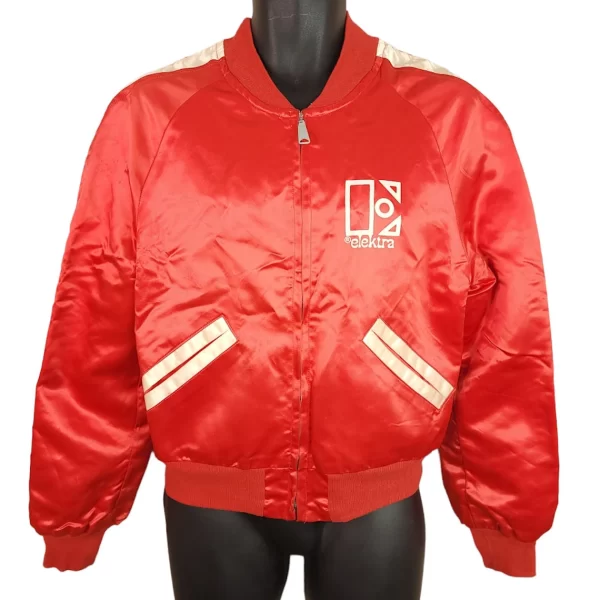 The Cars Tour Satin Bomber Jacket