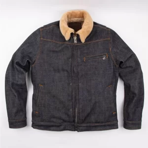 The Equalizer Corey Cott Denim Brown Jacket