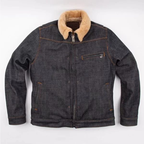 The Equalizer Corey Cott Denim Brown Jacket