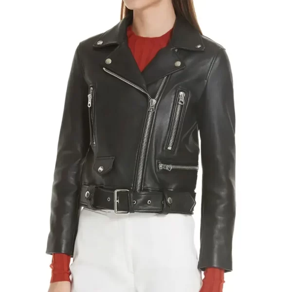 The Flight Attendant Zosia Mamet Leather Jacket