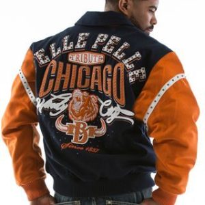 Tribute Chicago Pelle Pelle Leather Black Jacket