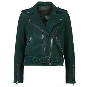 True Lies Erica Hernandez Green Jacket