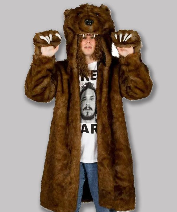 Workaholics S07 Bear Fur Faux Coat