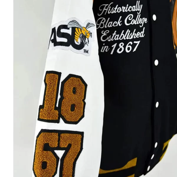 Alabama State University Motto Letterman Jacket