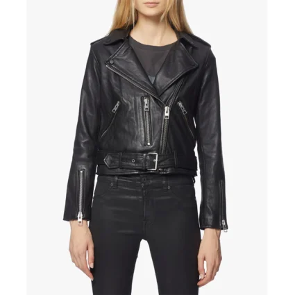 All Rise S02 Jessica Camacho Leather Black Jacket