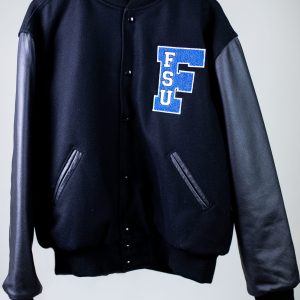 Attitude Check Fsu Bronco Wool Varsity Jacket