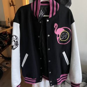 BBC Ice Cream flamingo Nigo Pharrell Varsity Jacket
