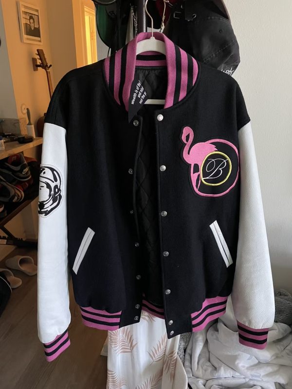 BBC Ice Cream flamingo Nigo Pharrell Varsity Jacket