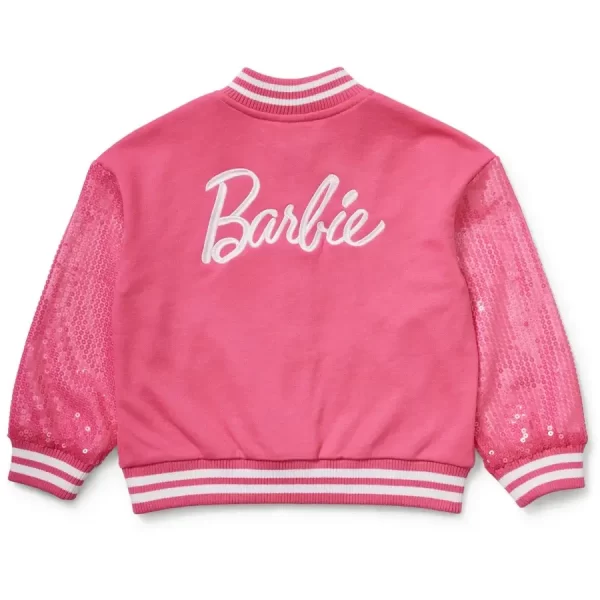 Barbie 2023 Sequin Varsity Jacket