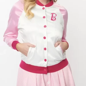Barbie x Vintage Satin Bomber Jacket