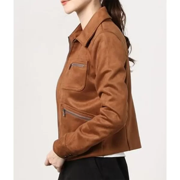 Big Sky Jesse James Keitel Suede Brown Jacket