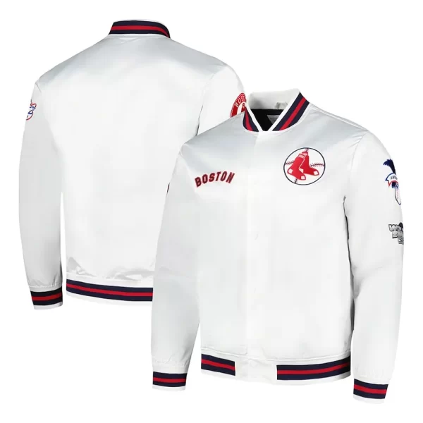 Boston Red Sox City Collection White Jacket