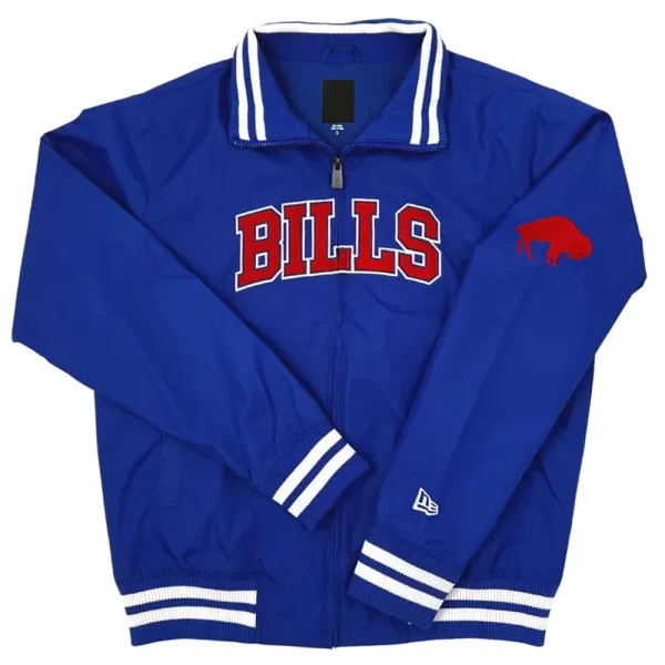 Buffalo Bills Retro Varsity Royal Blue Wool Jacket