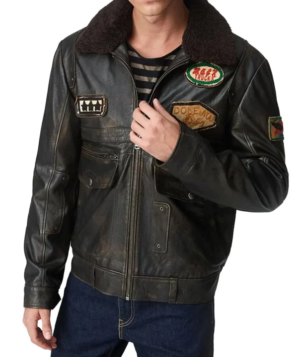 Cagatay Ulusoy The Protector Brown Leather Jacket