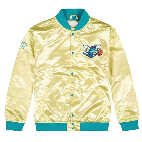 Charlotte Hornets Lightweight Satin Jacket