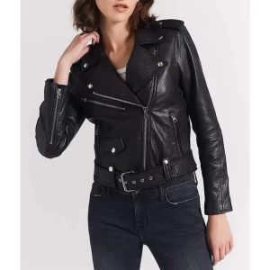 Charmed Season 1 Sarah Jeffery Black Leather Jacket
