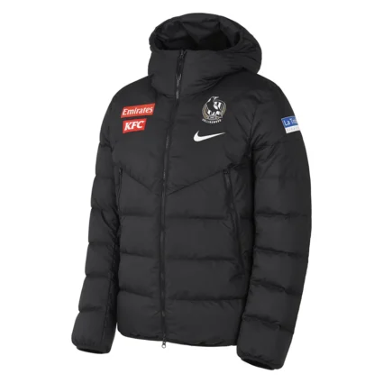 Collingwood Puffer Black Jacket