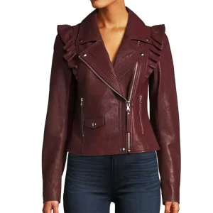 Crazy Ex-Girlfriend Season 4 Gabrielle Ruiz Leather Jacket