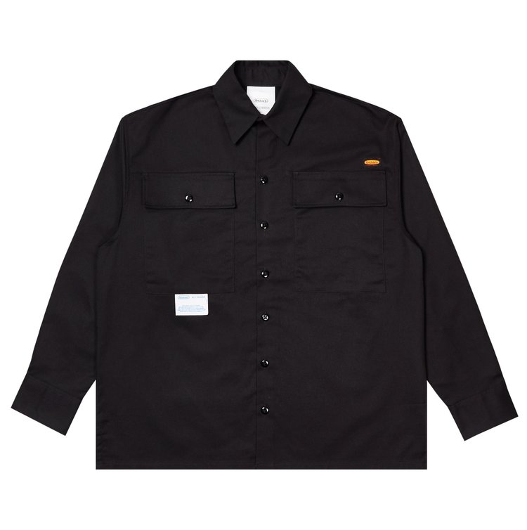 Dickies By Willy Chavarria Ls Work Shirt - Black - A2 Jackets