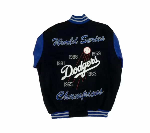 Dodgers World Series Champions Varsity Wool Jacket