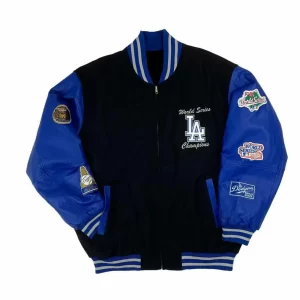 Dodgers World Series Champions Wool Varsity Jacket