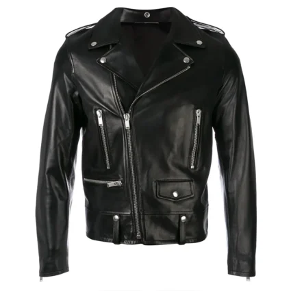 Dynasty S04 Rafael De La Fuente Black Leather Jacket