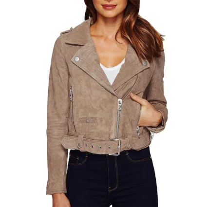 Dynasty Season 4 Kara Royster Suede Jacket
