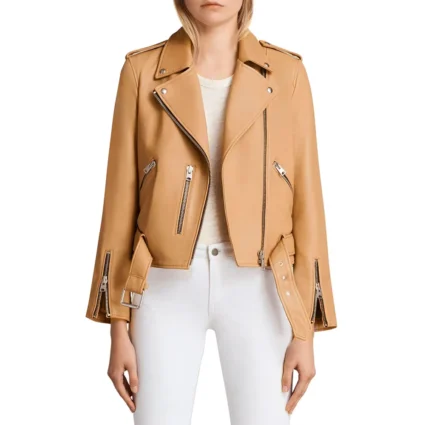 FBI Most Wanted Roxy Sternberg Tan Leather Jacket