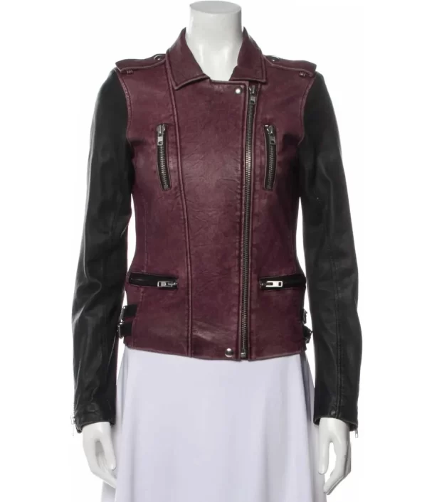 Famous in Love Bella Thorne Biker Leather Jacket