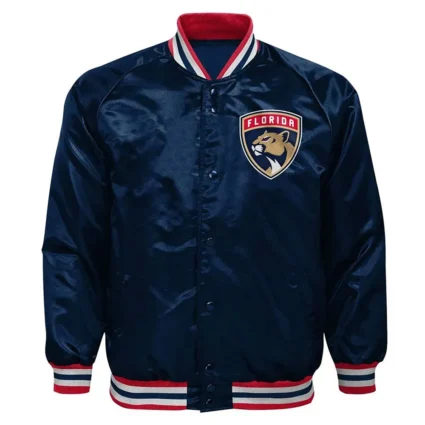 Florida Panthers Ace Defender Youth Satin Jacket