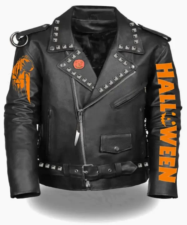 Halloween Pure Leather Jacket