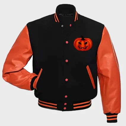 Halloween Varsity Wool Jacket