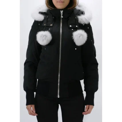Hannah Brown The Bachelorette Hooded Black Jacket