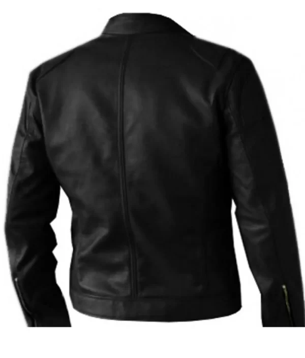 John Connor Terminator Genisys Jason Clarke Black Leather Jacket