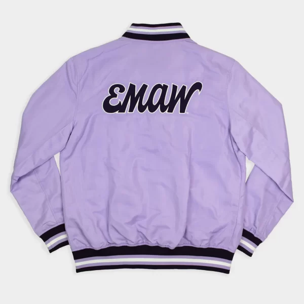 Kansas State Retro Bomber Satin Jacket