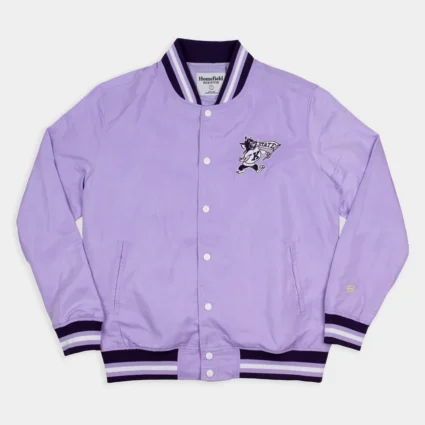 Kansas State Retro Satin Bomber Jacket