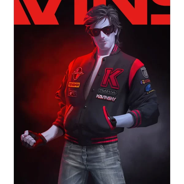 Kavinsky Reborn Varsity Wool Jacket