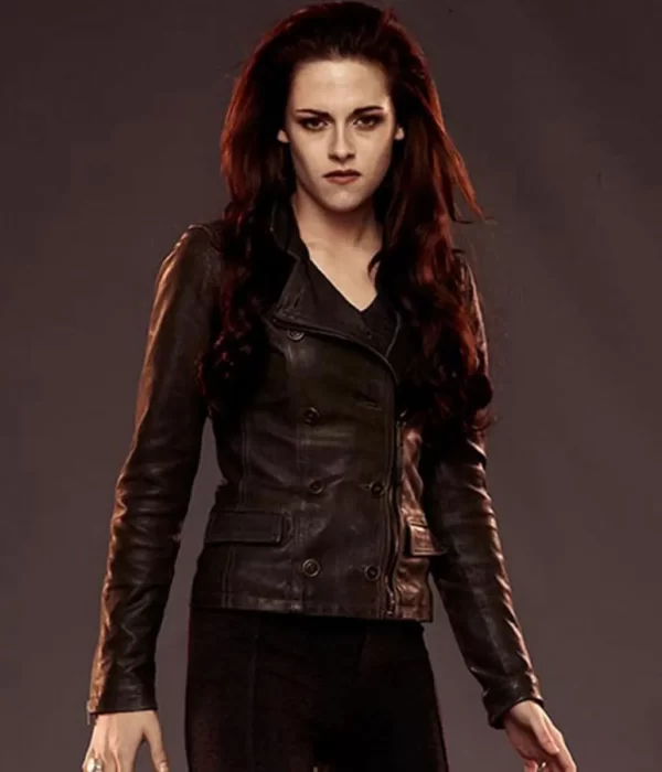 Kristen Stewart Twilight Saga Breaking Dawn Bella Swan Double Breasted Jacket