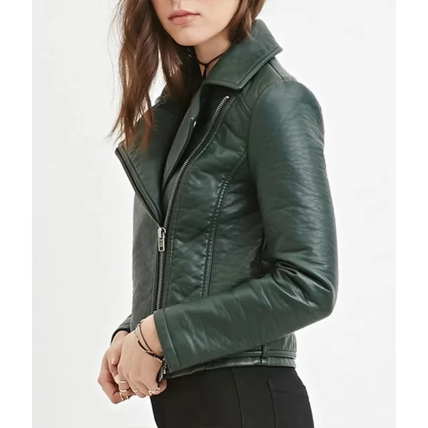 Law & Order Organized Crime Ainsley Seiger Leather Jacket