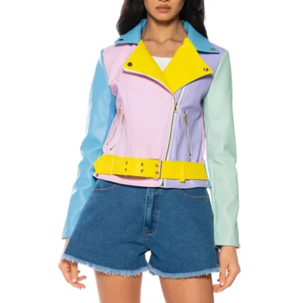 Liv and Maddie S04 Dove Cameron Faux Leather Jacket