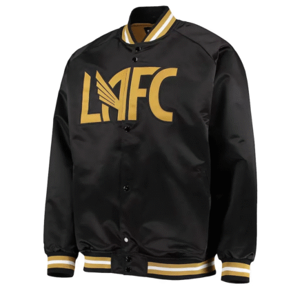 Los Angeles FC Black Satin Jacket