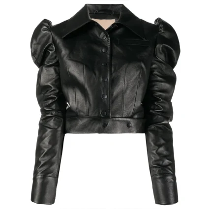 Luann De Lesseps Real Housewives of New York City Black Leather Jacket